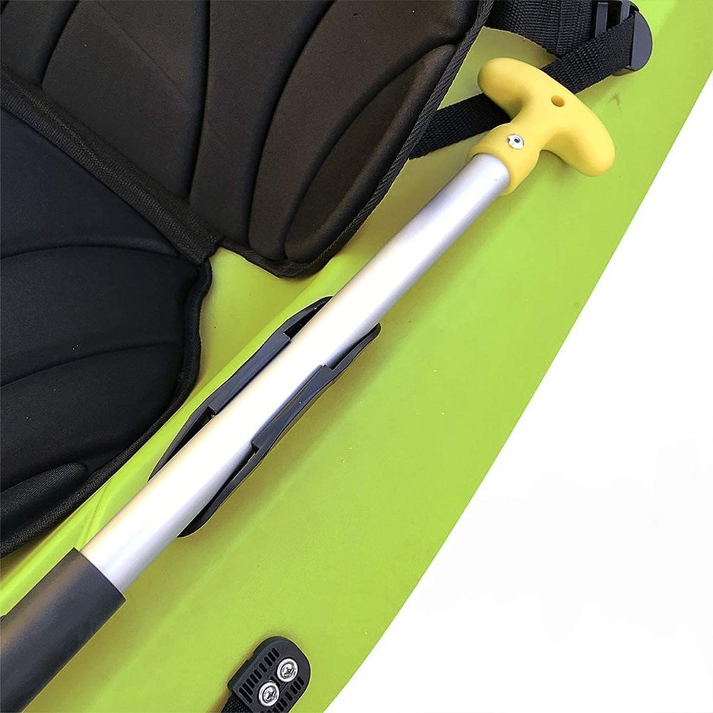 Matte Black Kayak Paddle Holder Clips - Secure & Versatile Paddle Storage