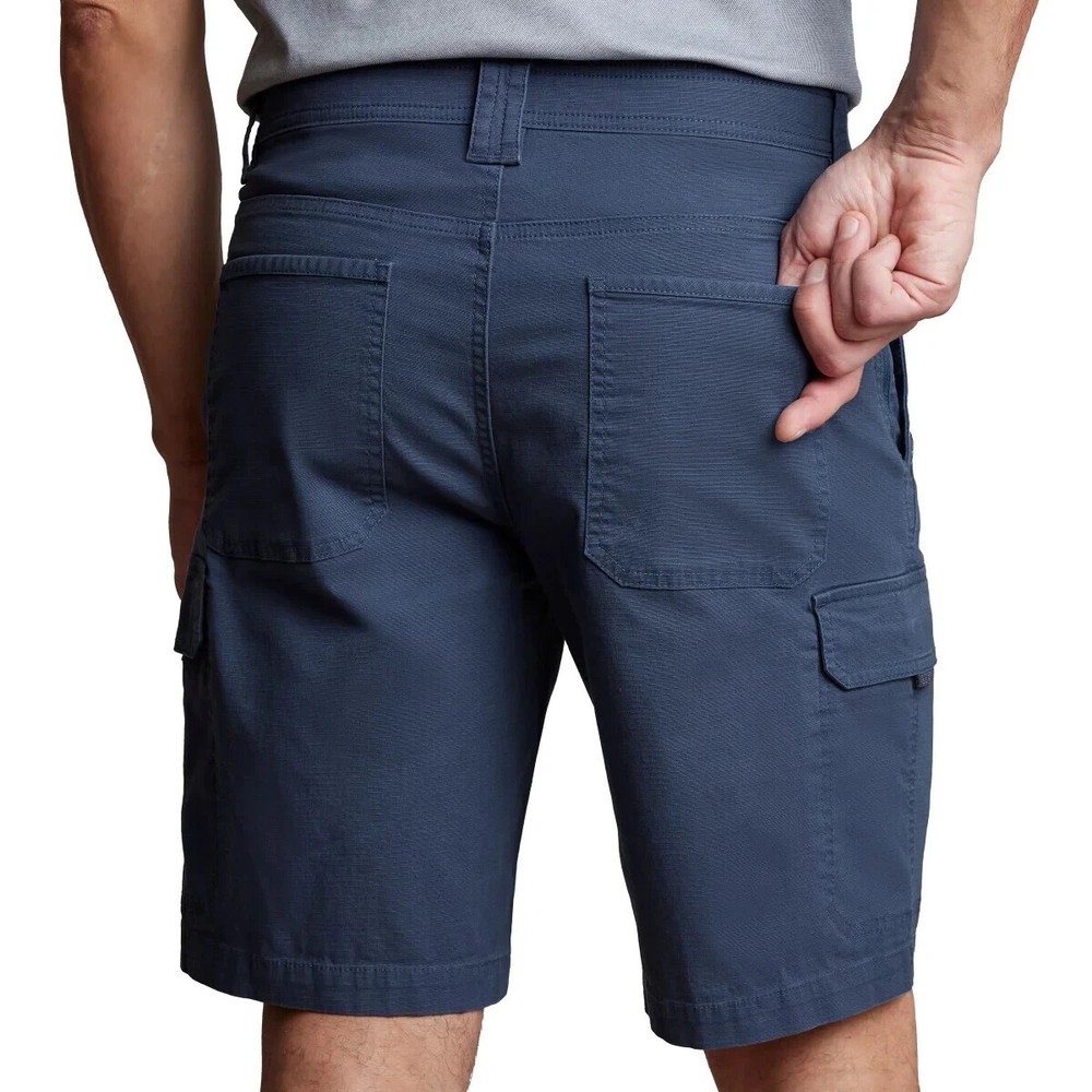 Copper & Oak Men's Venture Ripstop Cargo Shorts, Blue, Size 40