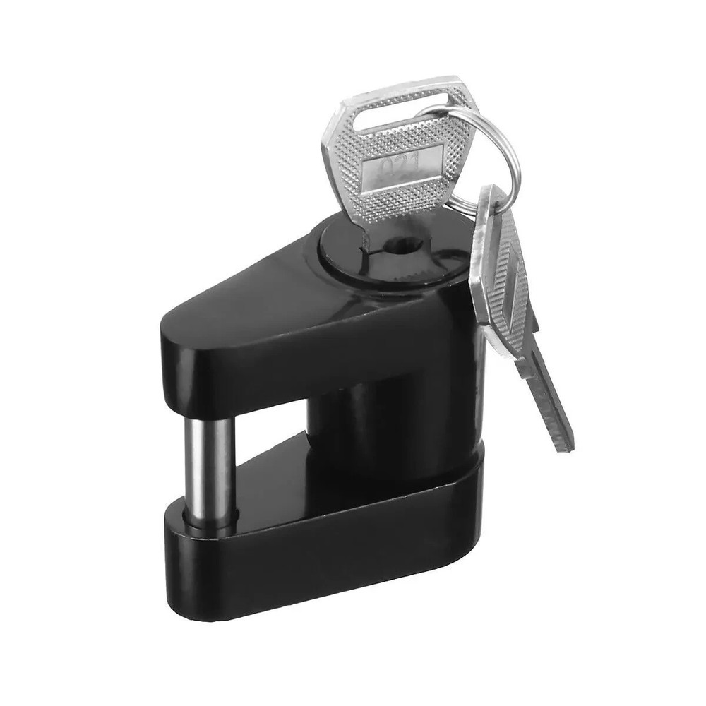 4Pc 1/4" Trailer Hitch Coupler Lock for Tow Boat RV Truck Keyed Alike Heavy Duty