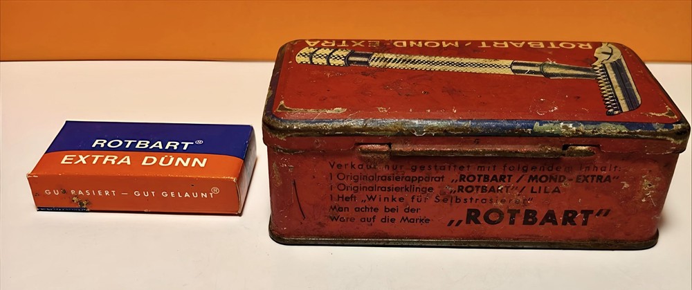 Safety Razor, Vintage German Razor, Rotbart