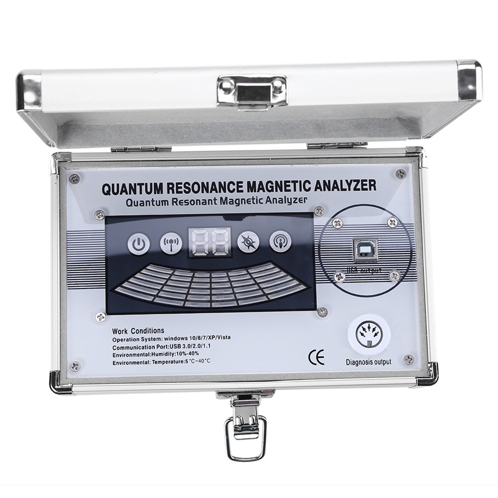 Human Body Analyzer Quantum Resonance Magnetic Analyzer English &Spanish Sofware