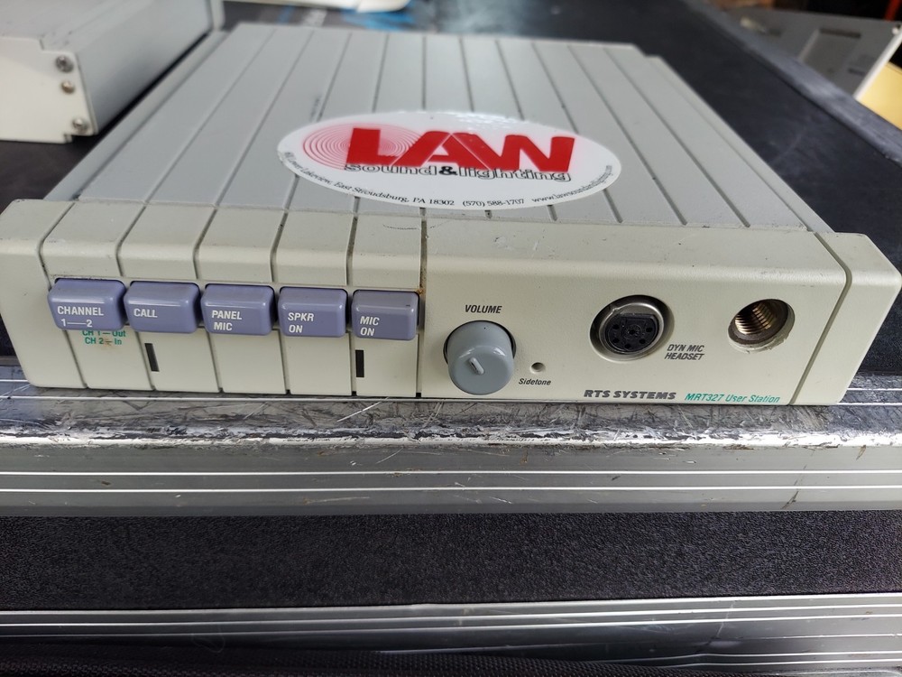 Telex RTS MCS-325 Speaker/ MRT-327 User Station