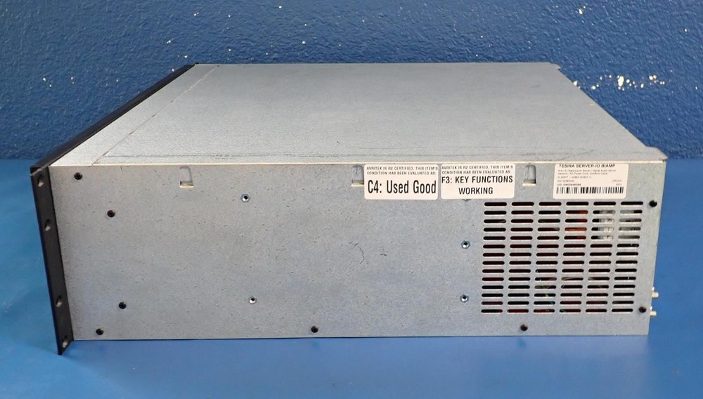 BIAMP TESIRA SERVER-IO Digital Audio Server Network