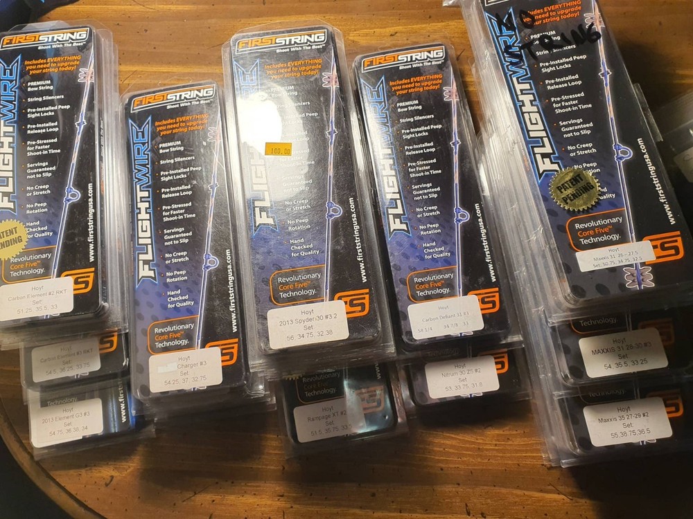 First strings Flightwire Hoyt Control Cables