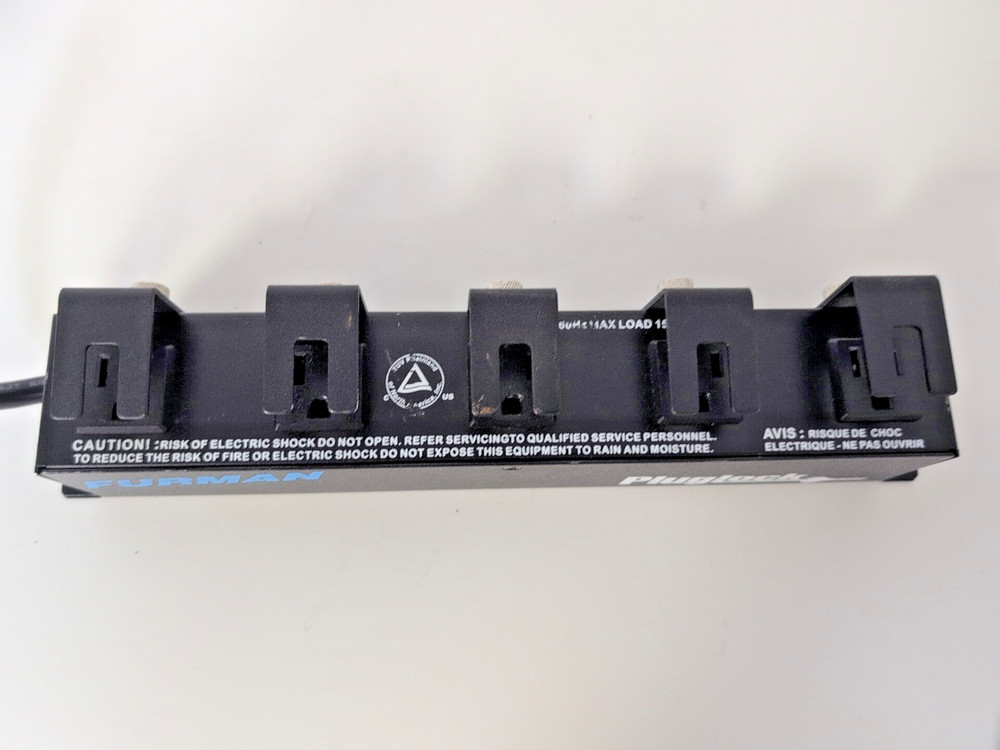 Furman Pluglock Rackmount 5 Outlet Locking AC Adapter