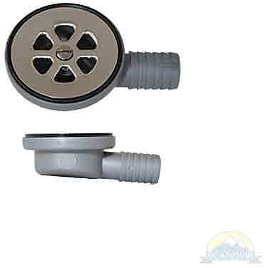 Scandvik 10307 Cockpit or Flush Mount Shower Drain