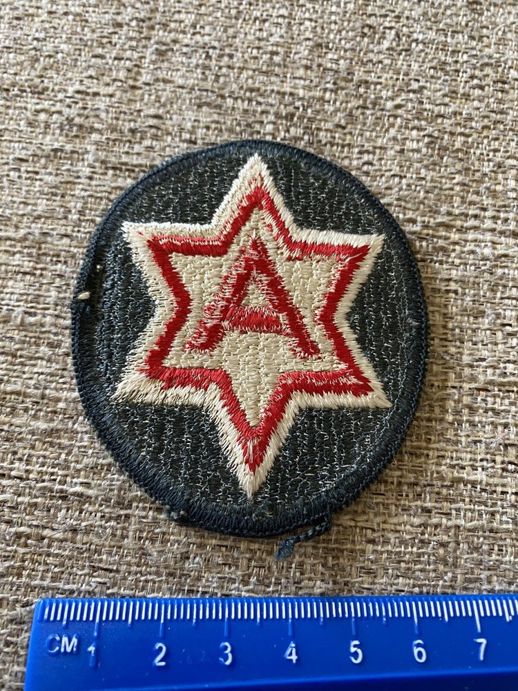 US Army 6th Army A Patch INV6535