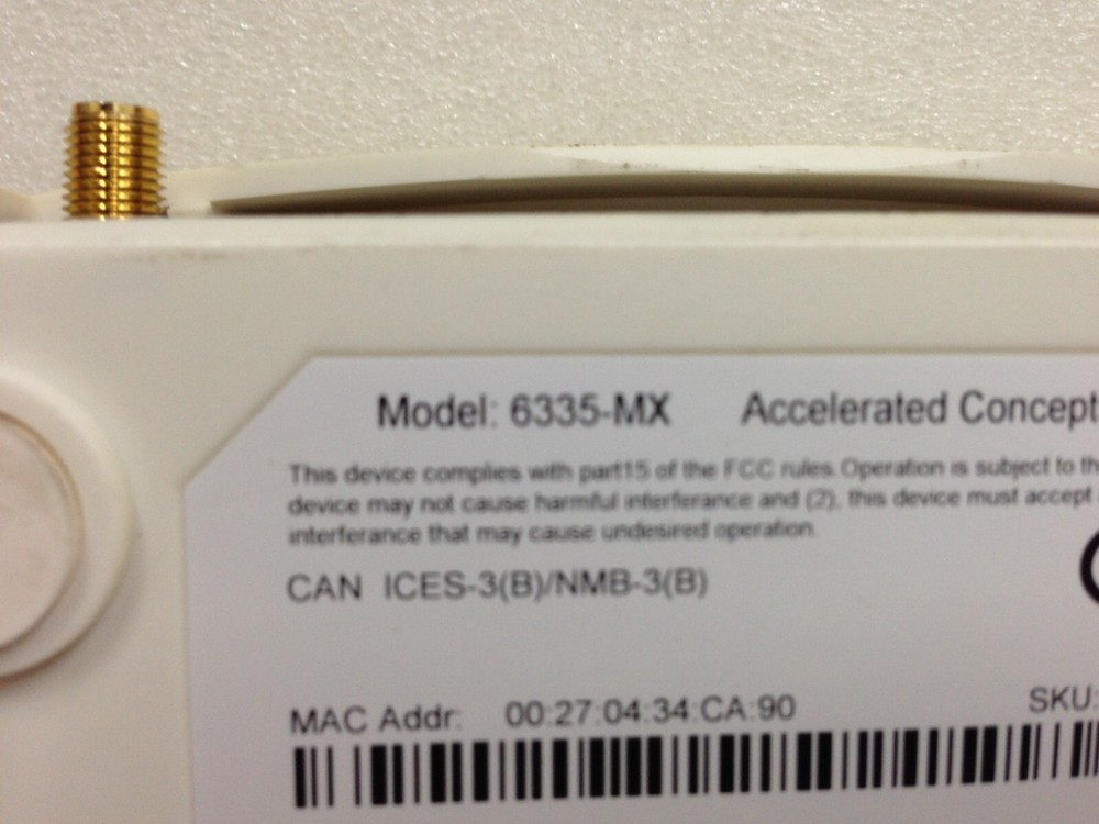 Accelerated / DIGI Router 6335-MX, w/1002-CM06 Modem - LTE - (2)