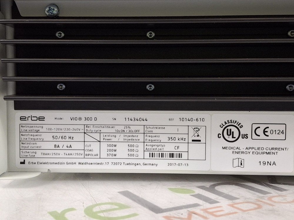 Erbe VIO 300D Electrosurgical Unit