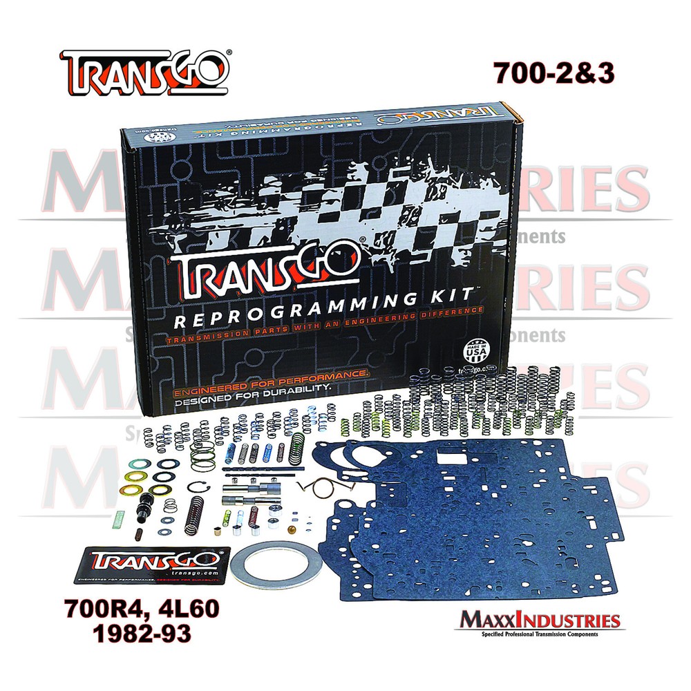 TransGo 700R4-2&3 Reprogramming Kit High Performance Valve Body Shift Kit 1982+