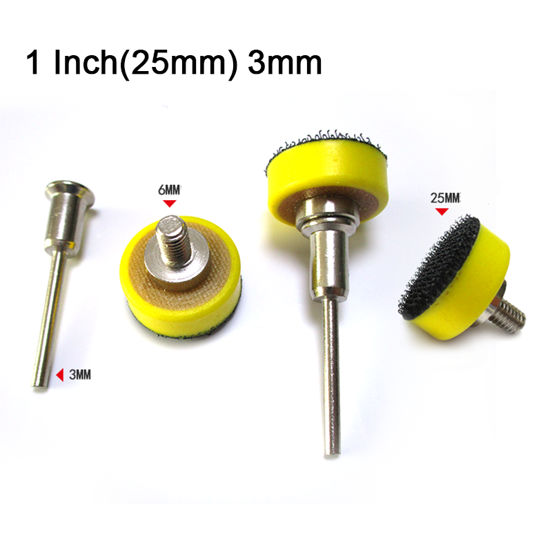 1'' 25mm Hook & Loop Backing Backed Pad Plate for Sanding Polishing Sander Discs