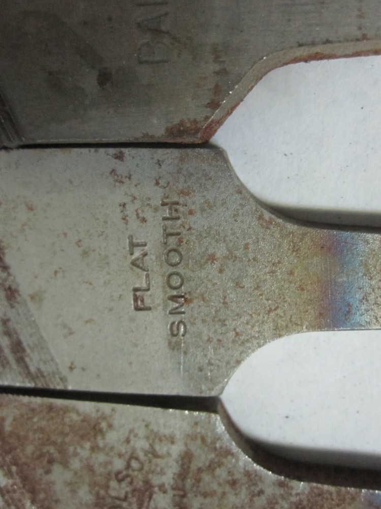 11pc Assorted Vintage Rasp Set Triangle Flat Smooth Round