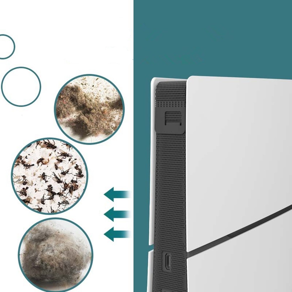 3Pcs/Set Dust Proof Filter Cover Net Dust filtering For PS5 Slim Console