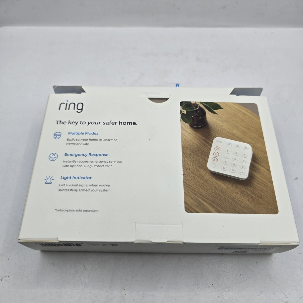 Ring Alarm Wireless Keypad 2nd Generation Z Wave Open Box