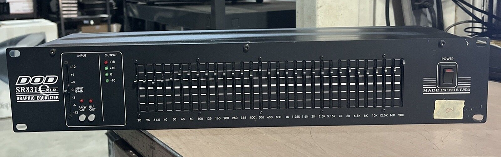 DOD SR831CXLR GRAPHIC EQUALIZER