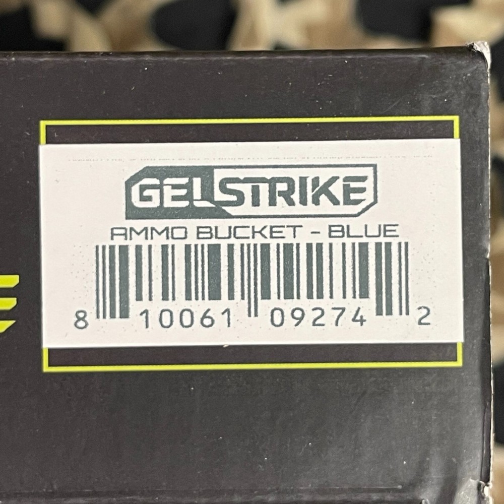 NEW GELSTRIKE Ammo Tub - Blue