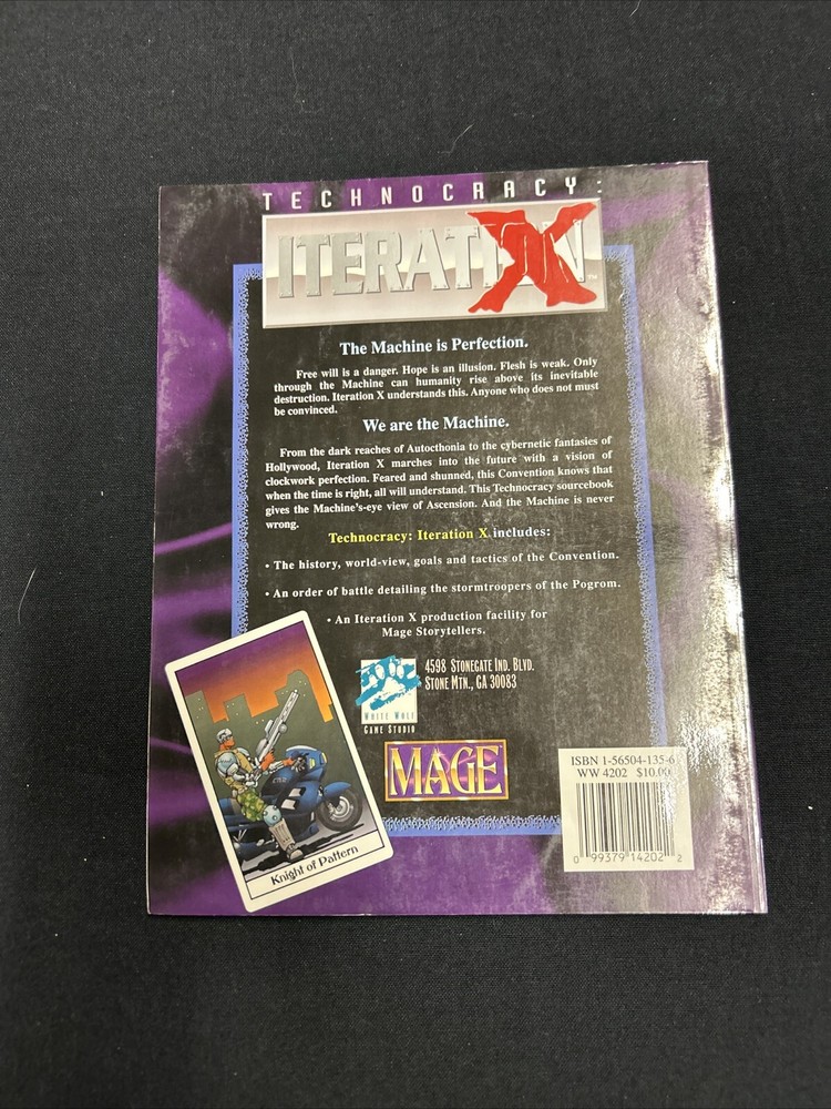 Mage: The Ascension - Technocracy: Iteration X WW4202