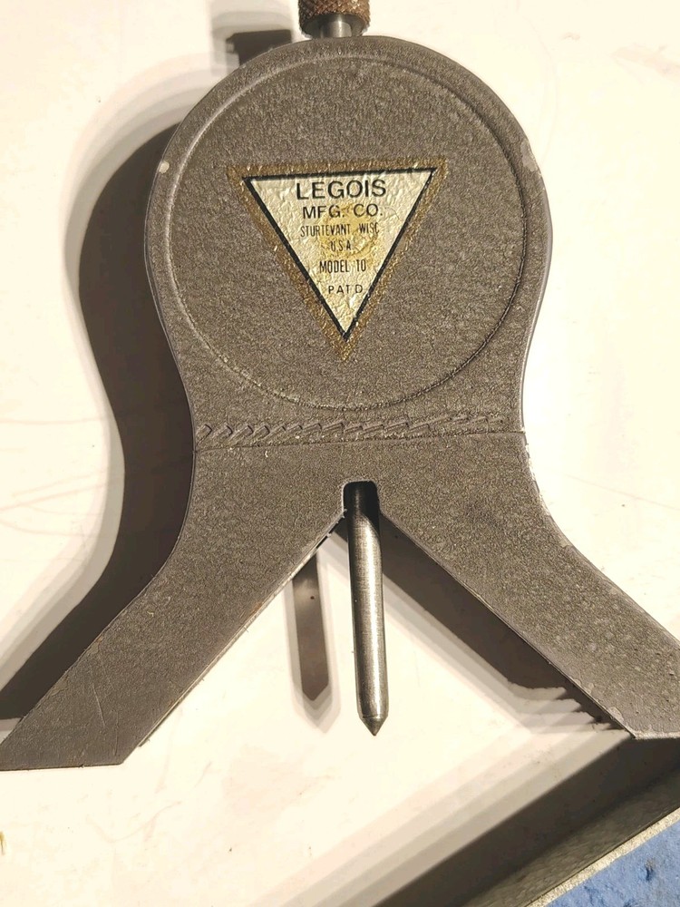 Vintage Legois MFG. Protractor Angle Indicator Centering Head