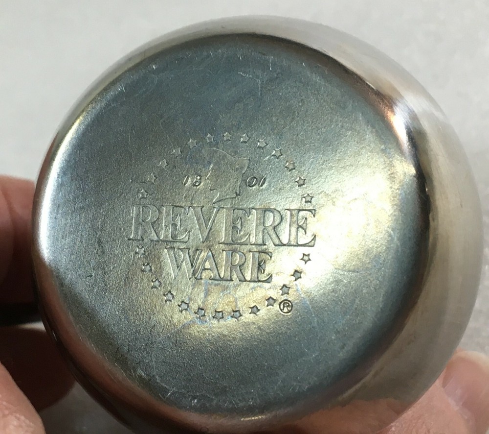 Revere Ware Individual Creamer w/Open Handle