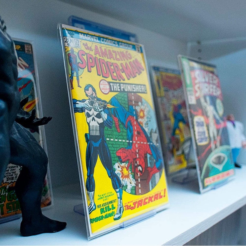 Stylish Vinyl Record & Comic Book Display - 5 Pack