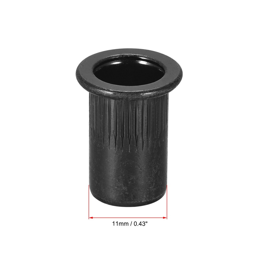 20 PCS M8 Rivet Nuts, Black