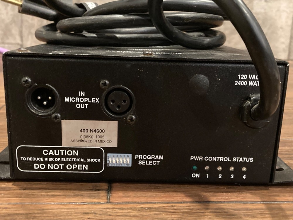 NSI ND 4600 4-Channel/8-Outlet Programmable Microplex Dimmer Pack