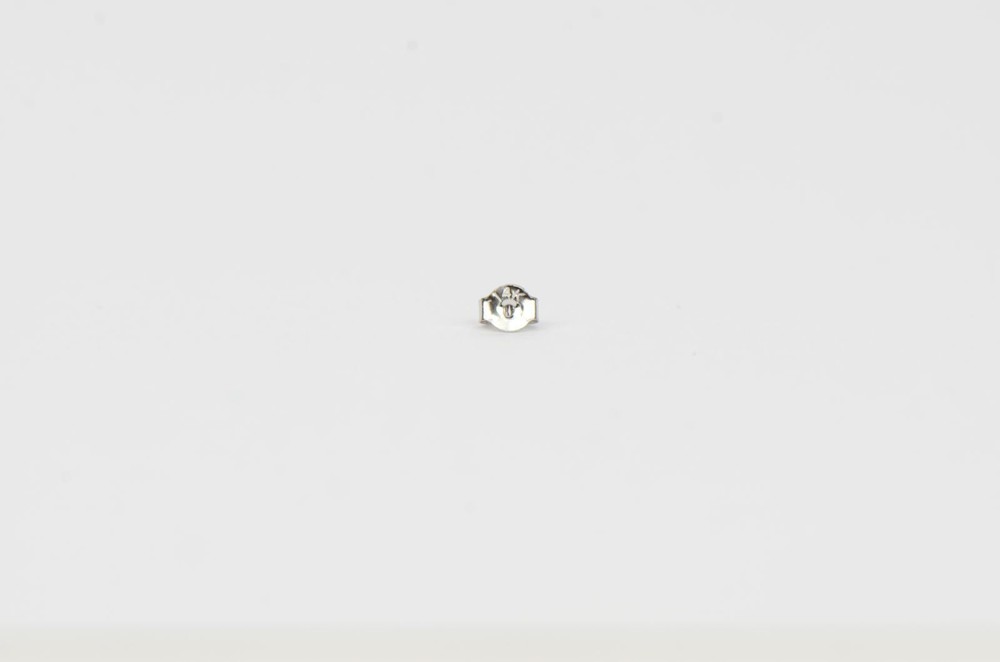 14k White Gold Push Back Earring Butterfly Backing Small Medium Large-by PC!!!