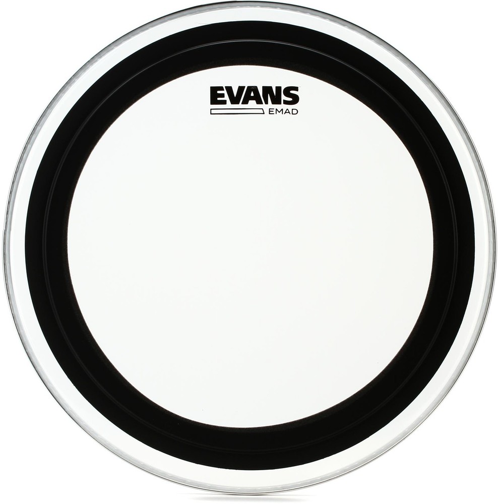 Evans EMAD Clear Drumhead - 16" - Tom Hoop