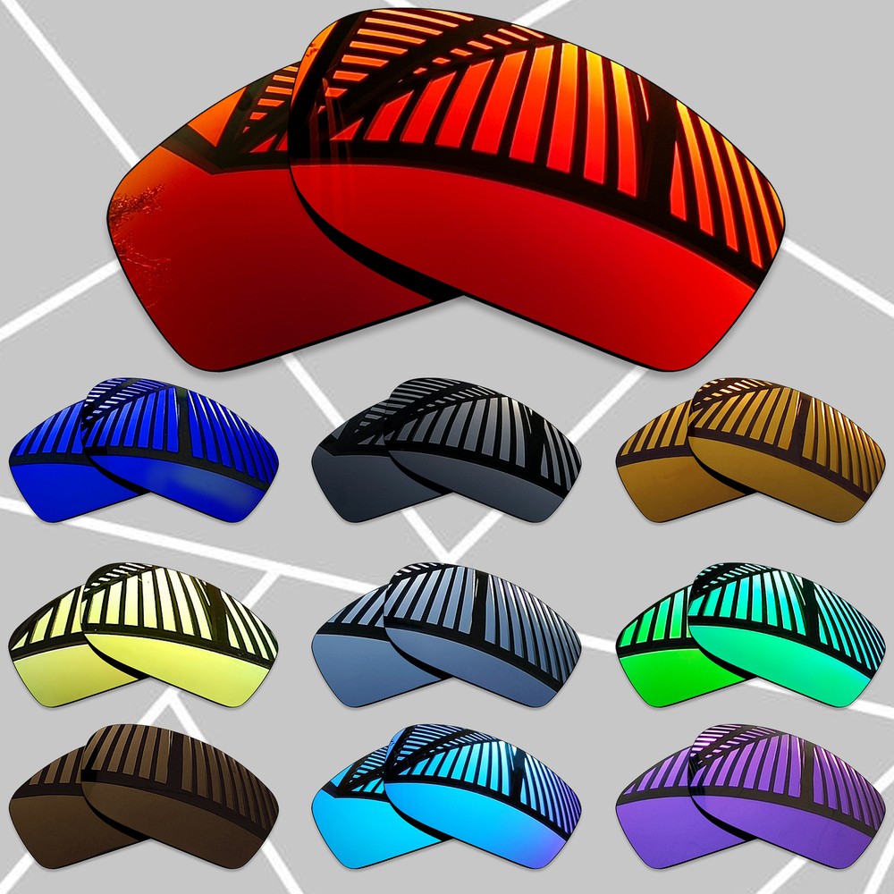 TRUE POLARIZED Replacement Lenses for-Oakley Servo 53mm Multi-Colors