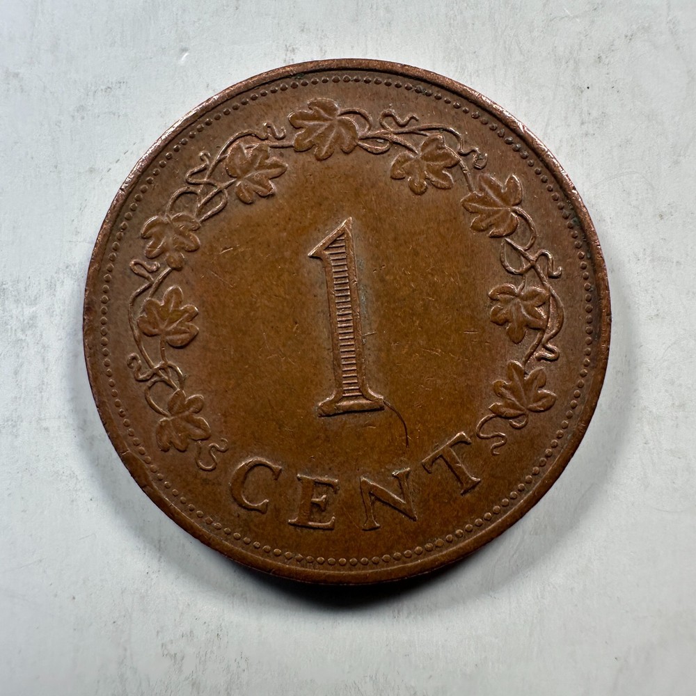 MALTA 1 CENT 1977