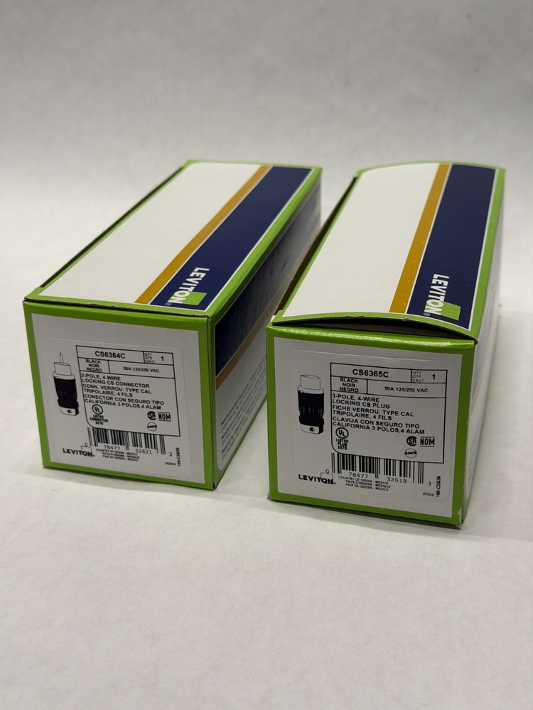Leviton SC6364C and CS6365C combo set