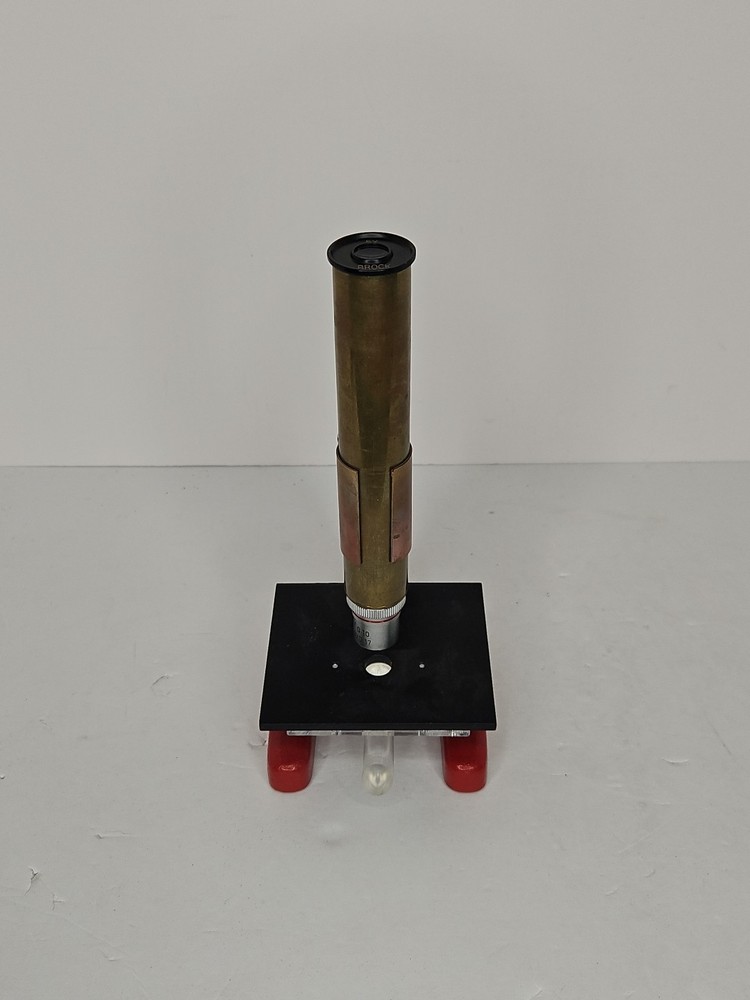 VINTAGE BROCK OPTICAL MAGISCOPE STUDENT MICROSCOPE 5X