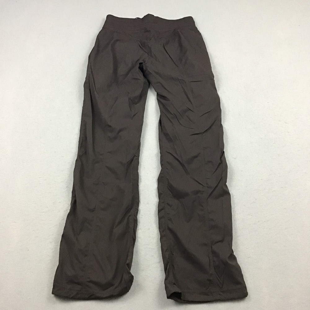 Lululemon Pants Women 4 Brown Solid Dance Studio Mid Rise Drawstring Pockets