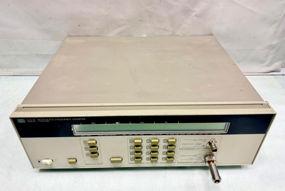 HP Hewlett Packard 5351B Continuous Wave Microwave Frequency Counter