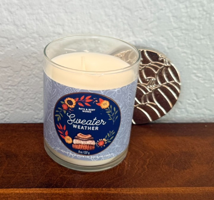 NEW Bath & Body Works Single-Wick Candle - Select Your Scent