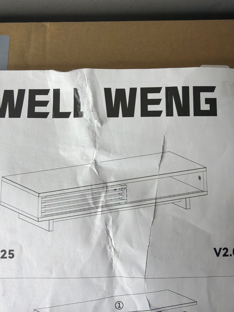 low TV stand / media console