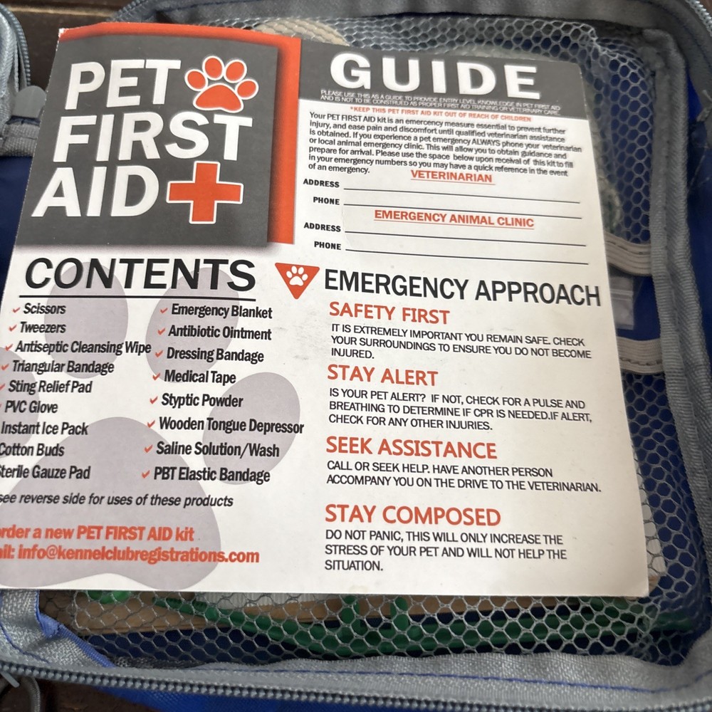 Pet First Aid Kit