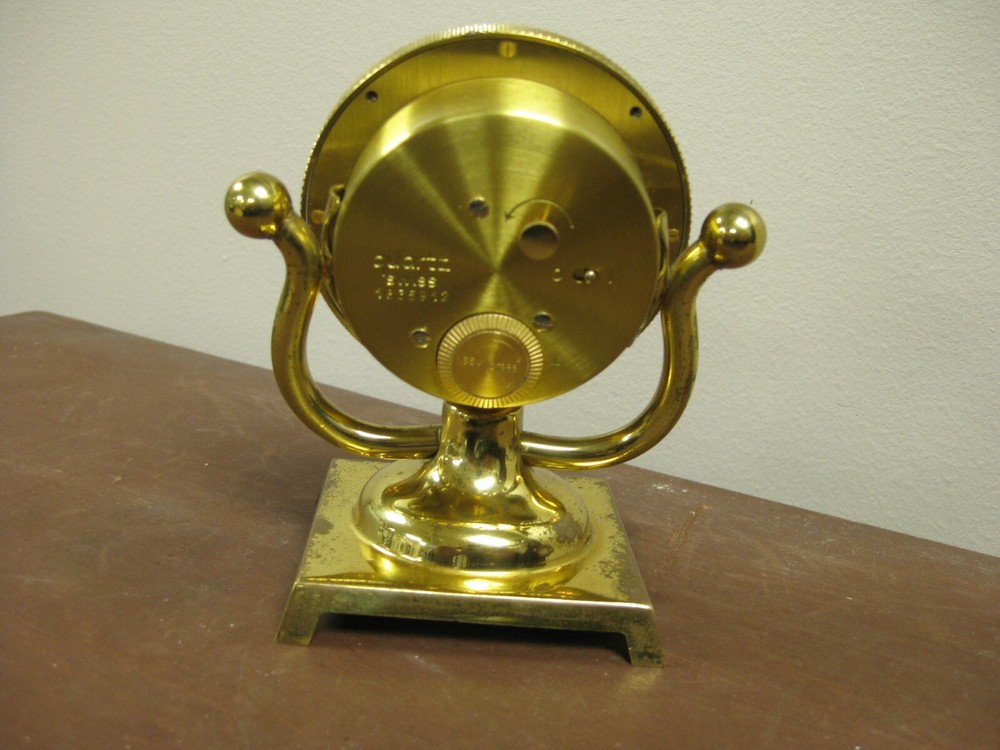 g206 1990s Tiffany&CO Miniature Clock