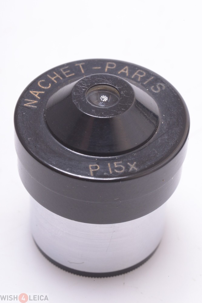 ✅ NACHET PARIS P. 15X OCULAR EYEPIECE FOR MICROSCOPE