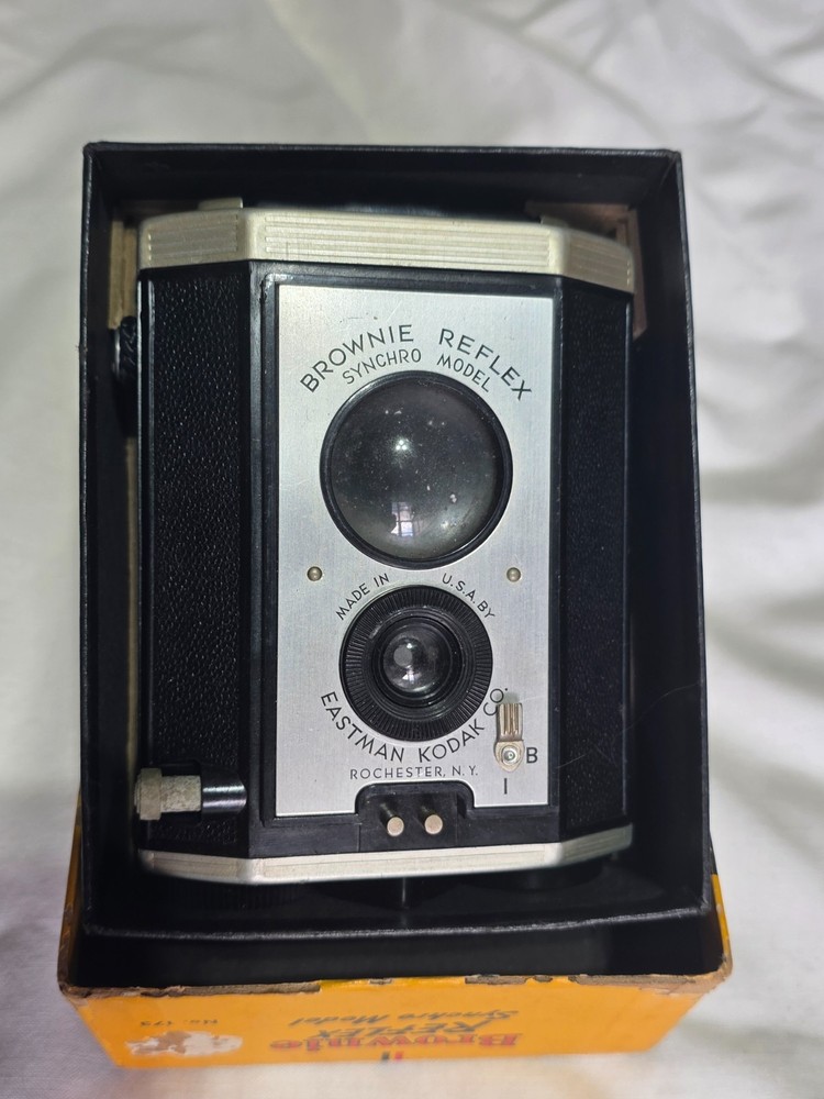 Brownie Reflex Synchro Model Camera with Original Box