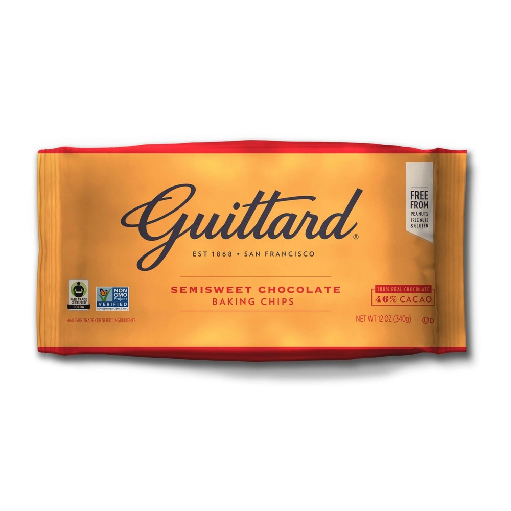 Guittard 46% Semisweet Dark Chocolate Baking Chips