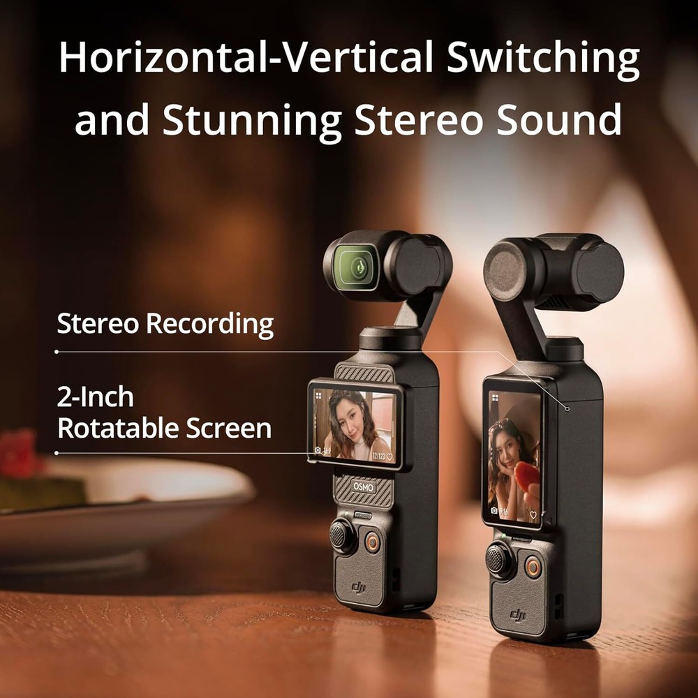 DJI Osmo Pocket 3 Standard Combo 3-Axis Stabilized 4K Camera