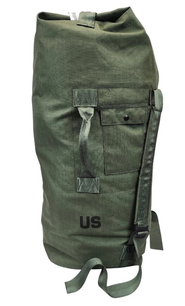 Cordura Olive Drab 2-Strap Duffle Bag – New