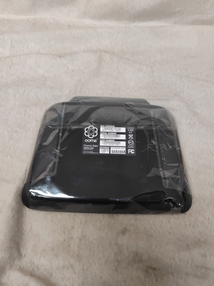 Ooma Telo VoIP Over Internet Protocol Base Station, 110-0110-201