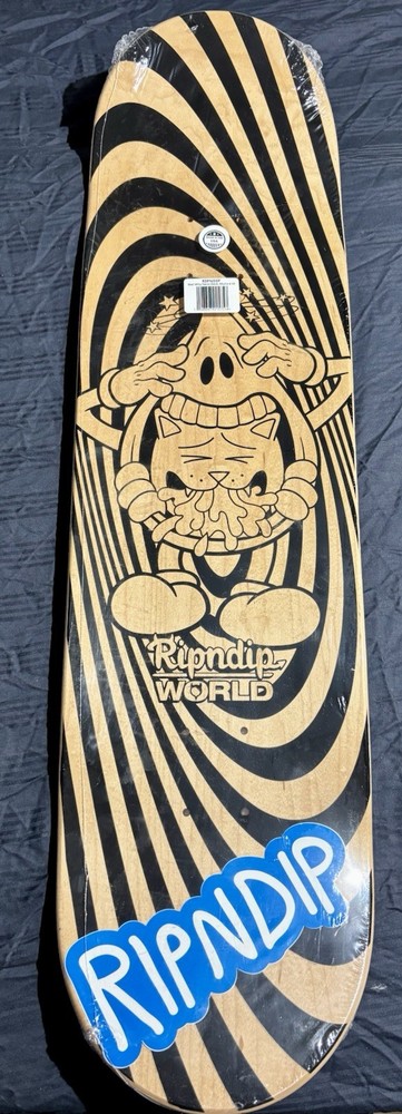 Ripndip World Deck Multicolor Graphic Art Theme Skateboard Deck