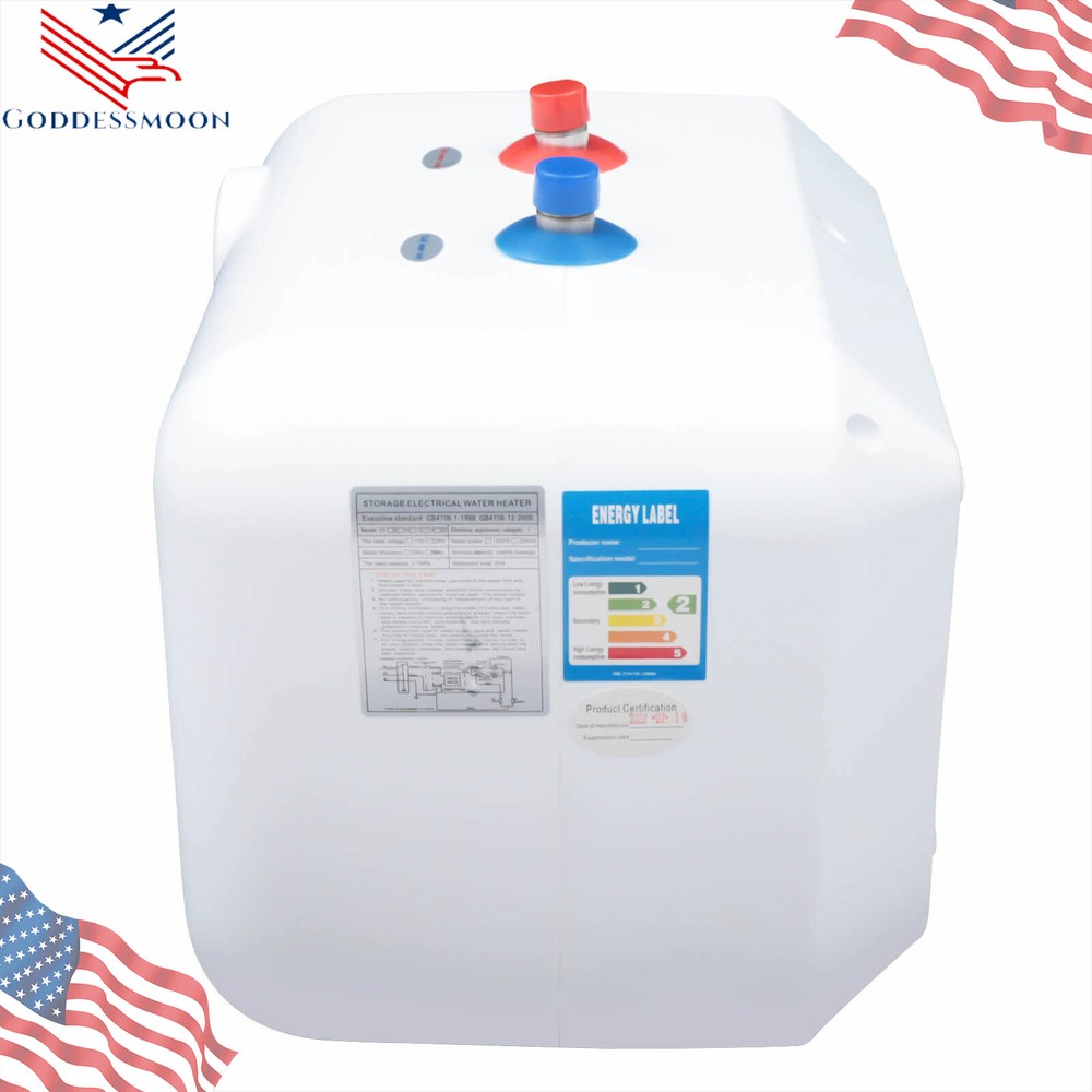 10L Electric Hot Water Heater 110V Compact Mini-Tank Storage,Rv Small Output