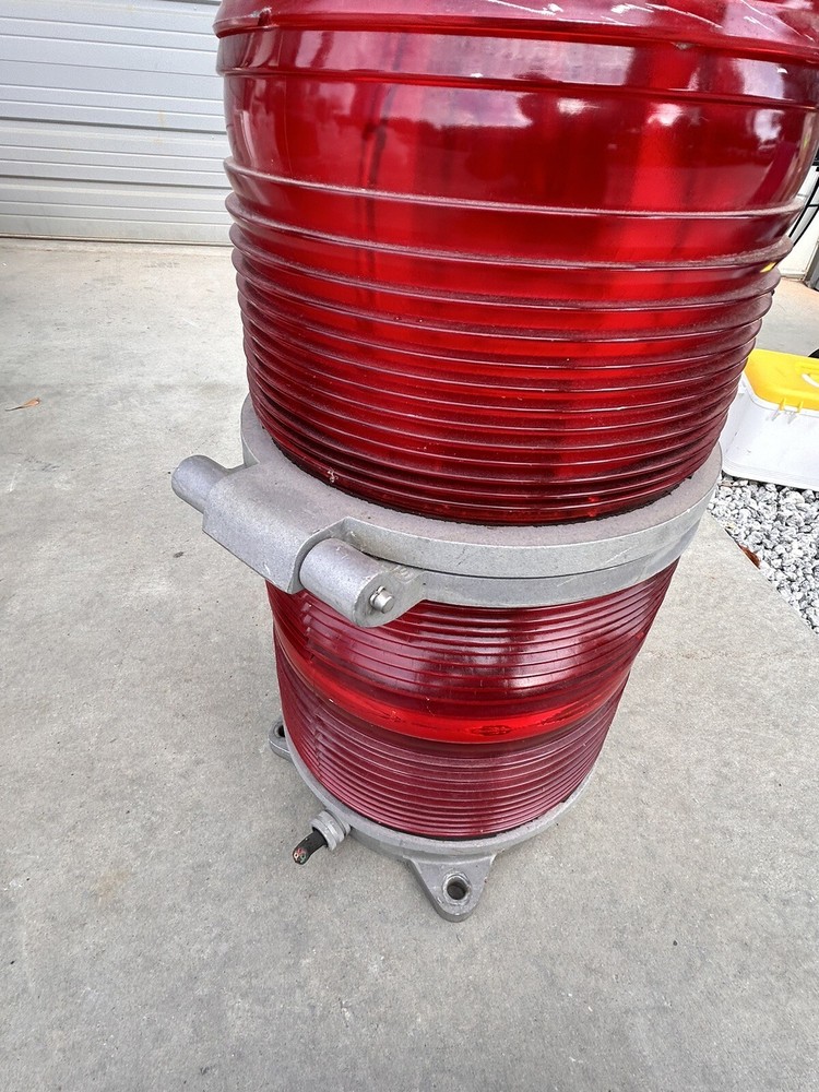 Vintage Glass, Dock Light, Ship Beacon, Can Ship Freight