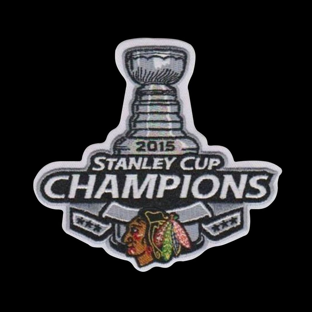 2015 Stanley Cup Champions patch Chicago Blackhawks