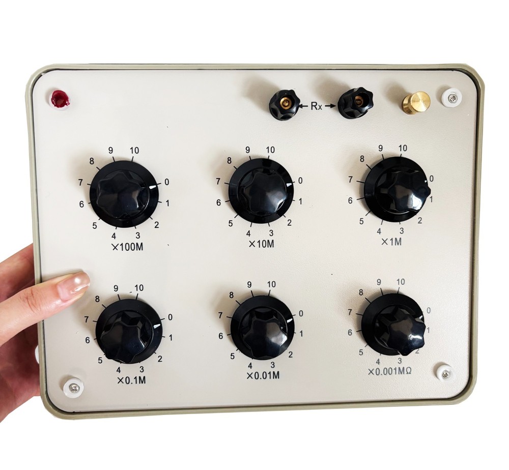 Decade Resistance Box Adjustable DC Resistance Box Range 0~1.111110GΩ