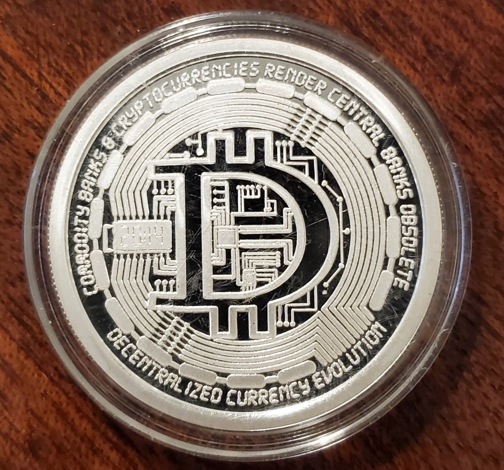 Silver Shield Enemy Unknown Decentralized Double Obverse Proof Round 0067 SBSS